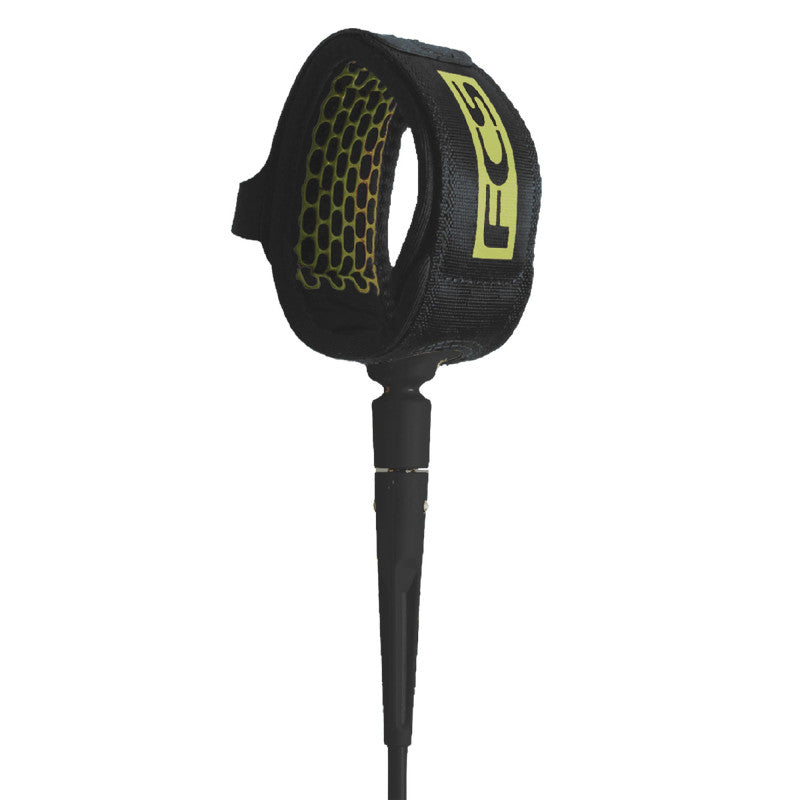 FCS All Round Essential Leash 9' Coal Lime