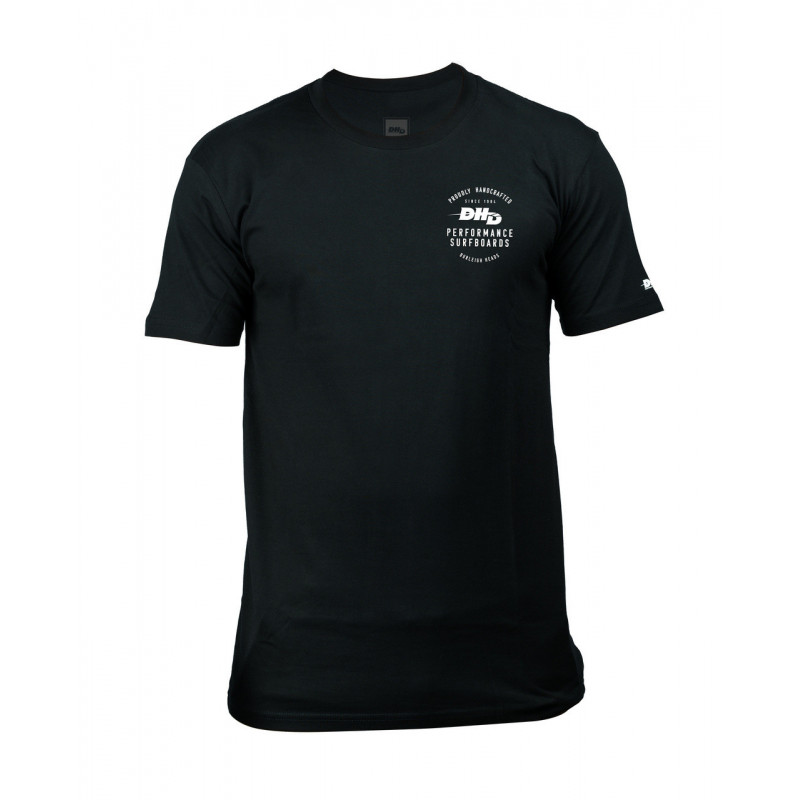DHD T SHIRT LOGO BLACK / WHITE