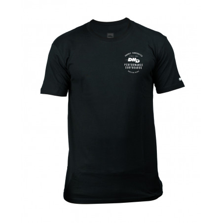 DHD T SHIRT LOGO BLACK / WHITE