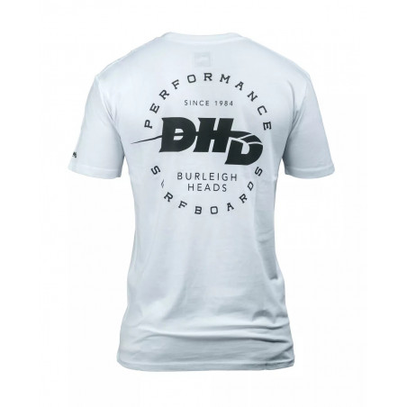 DHD T SHIRT CLASSIC LOGO WHITE / BLACK