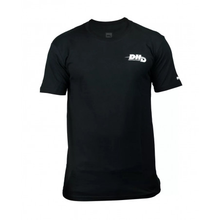 DHD T SHIRT CLASSIC LOGO BLACK / WHITE