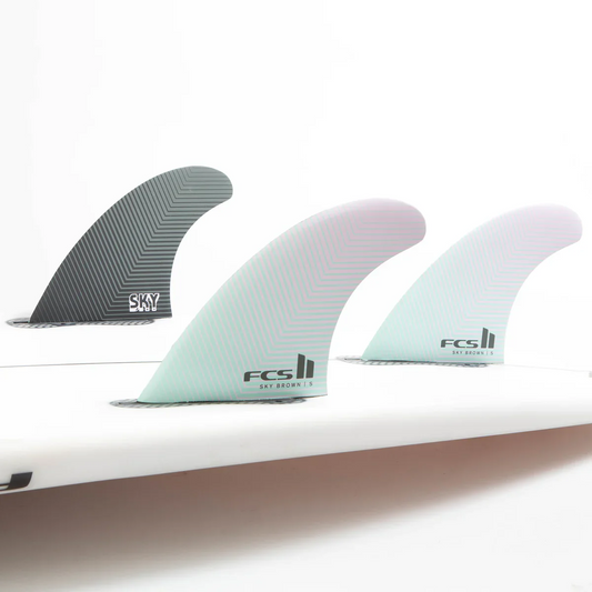 FCS II Sky Brown Signature Tri Fins – image 2