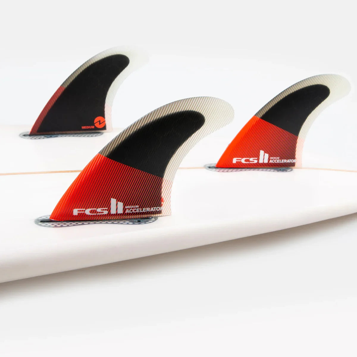 FCS II Accelerator PC Tri Fin Set — view 2