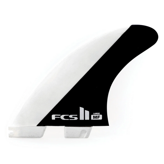 FCS II Mick Fanning Signature Black/White Tri Fins